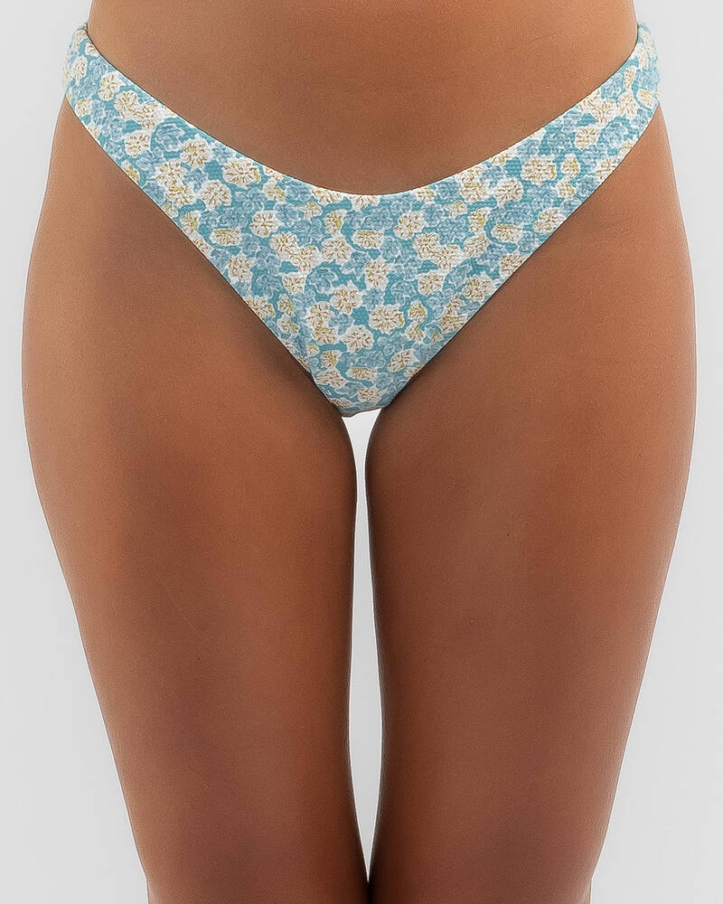 Rhythm Sunburst Floral High Cut Bikini Bottom for Womens