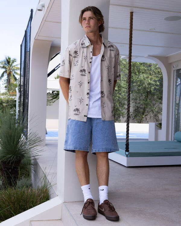 Quiksilver Horizon Haze Short Sleeve Shirt for Mens