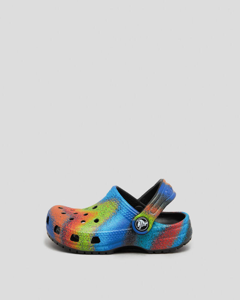 Crocs Toddlers' Classic Spray Dye Clogs for Unisex
