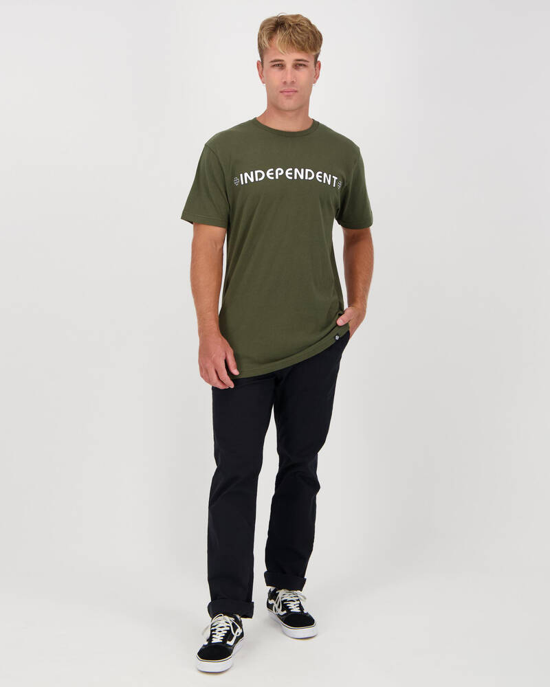 Independent Bar Cross T-Shirt for Mens