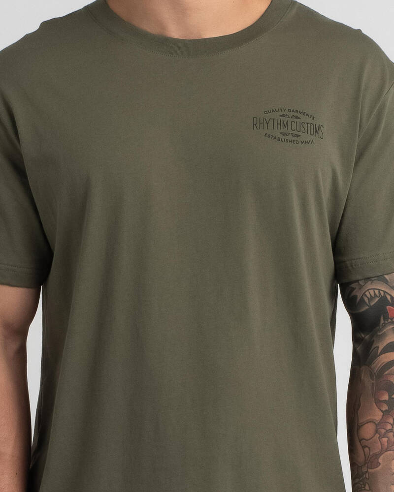 Rhythm Custom T-Shirt for Mens