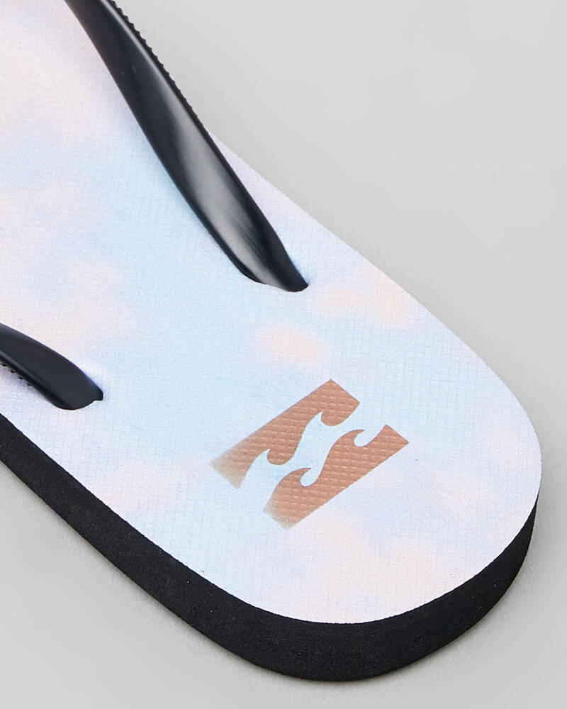 Billabong Tie Dye Thongs for Womens