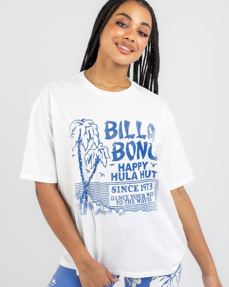 Billabong Happy Hula Hut T-Shirt for Womens