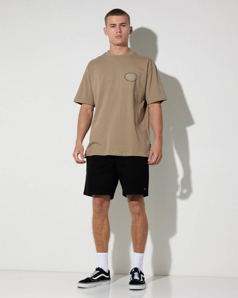 RVCA Standard Script T-Shirt for Mens