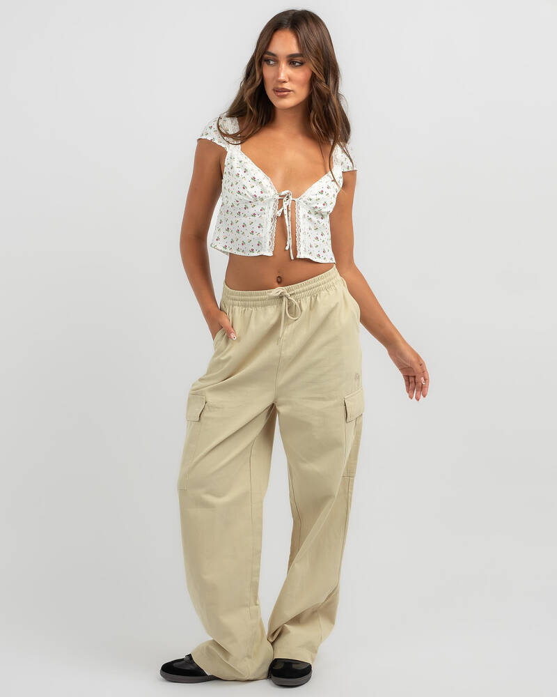 Stussy Drew Cargo Beach Pant In Oatmeal City Beach Australia