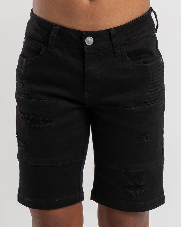 Skylark Boys&rsquo; Saturate Denim Walk Shorts for Mens