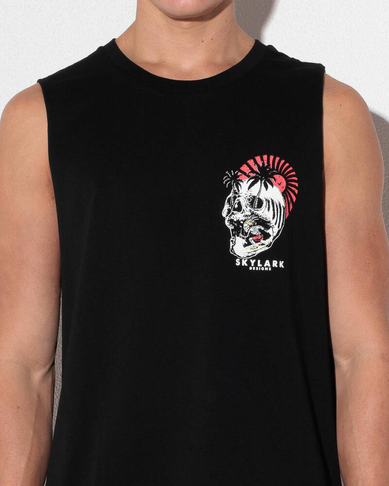 Skylark Bone Flare Muscle Tank for Mens