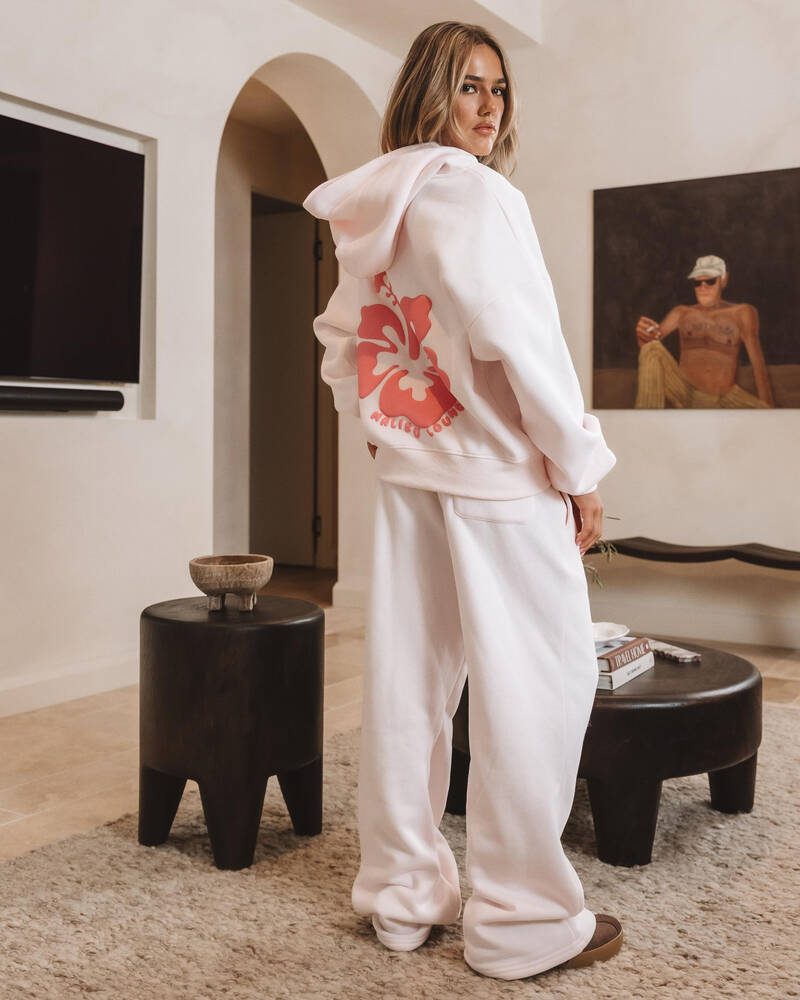 Malibu Lounge Malibu Lounge Hibiscus Sweatpants for Womens