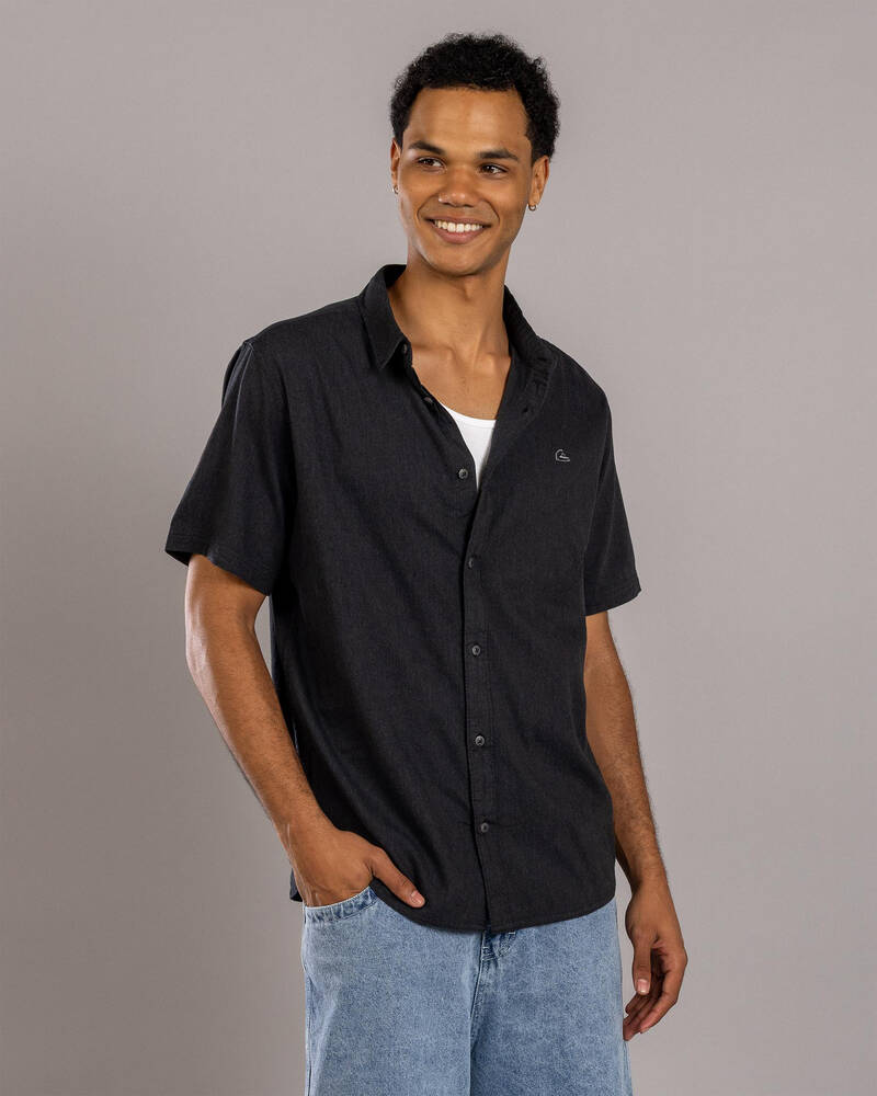 Quiksilver MW Premium Stretch Short Sleeve Shirt for Mens