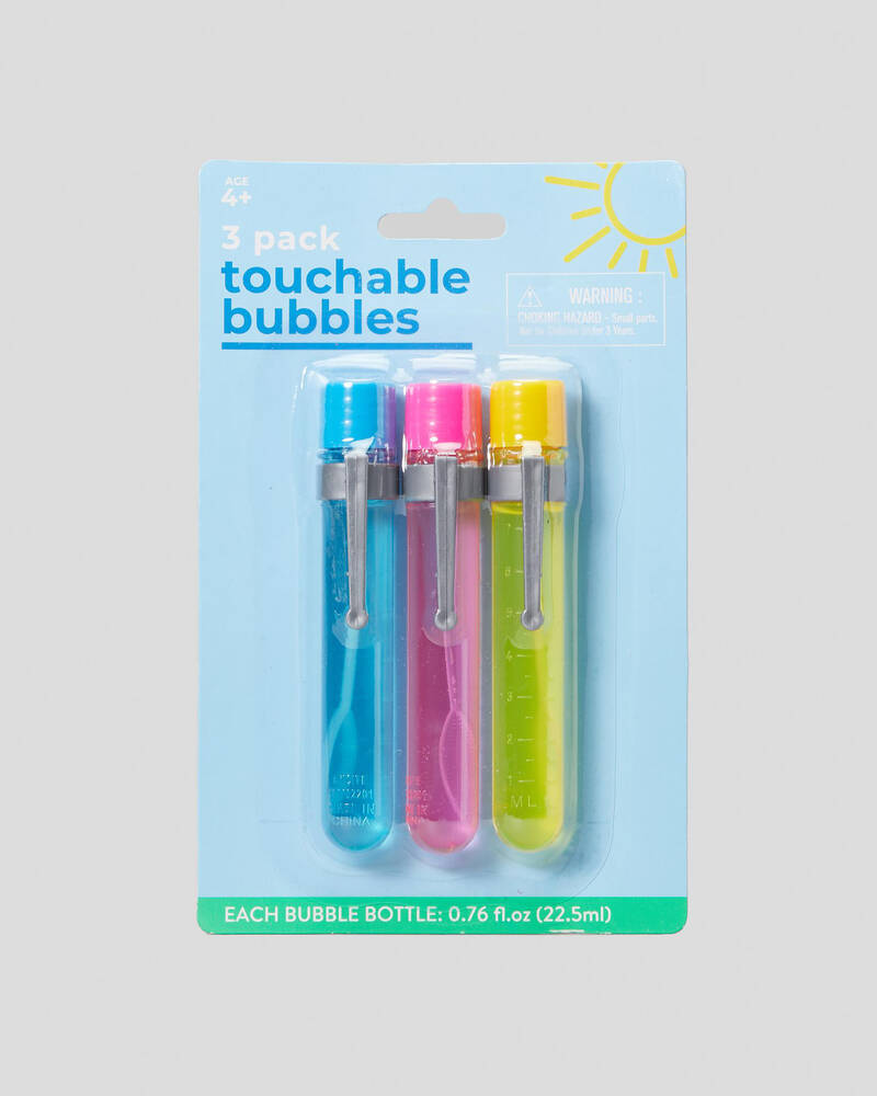Get It Now Touchable Bubble 3 Pack for Unisex