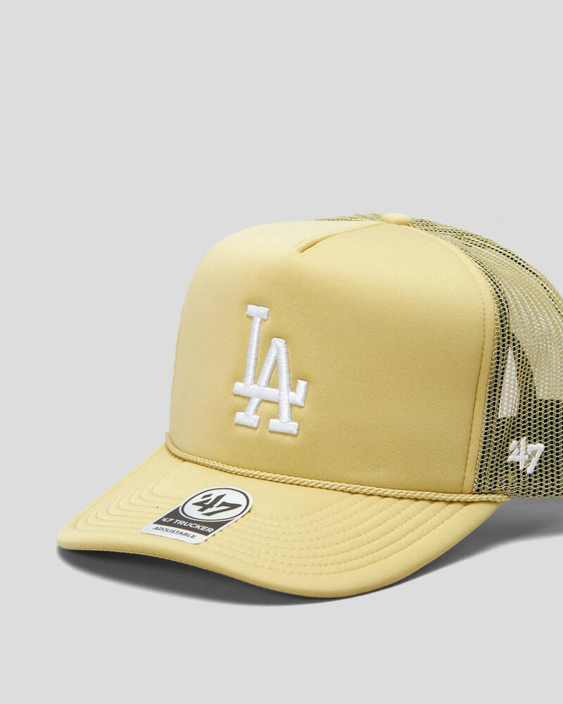 Forty Seven Los Angeles Dodgers Foam Front Mesh 47' Trucker for Mens