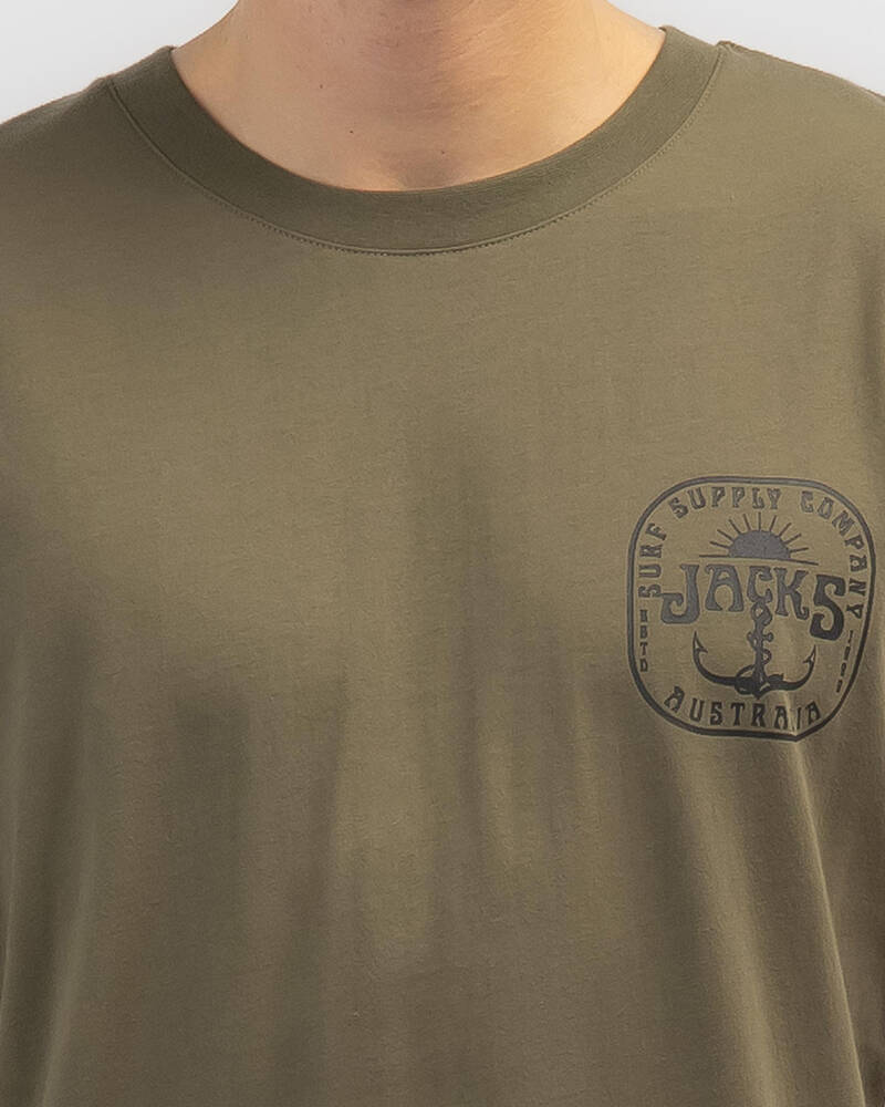 Jacks Anchored T-Shirt for Mens