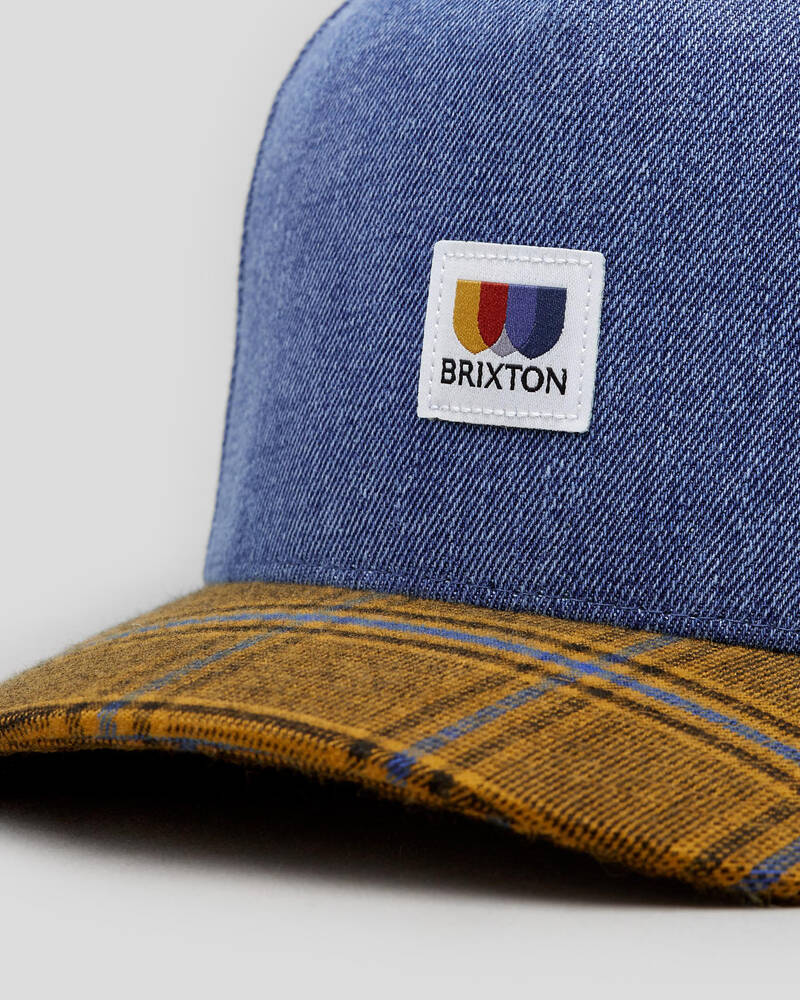 Brixton Alton C MP Snapback Cap for Mens