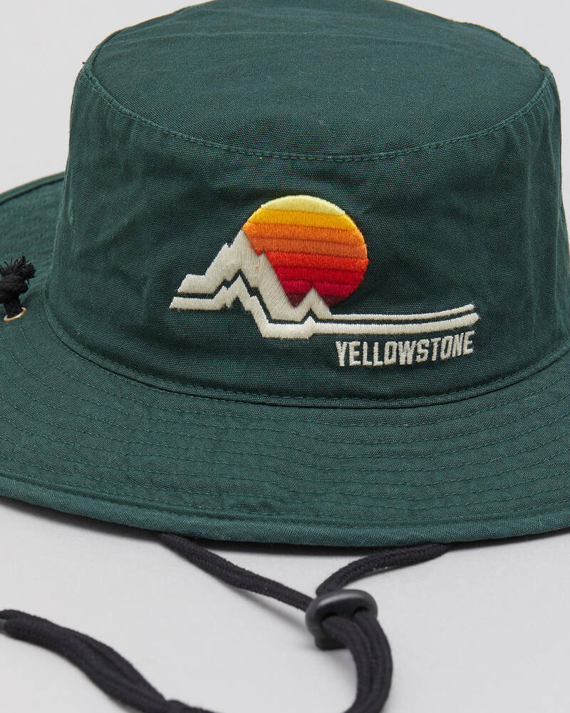 American Needle Yellowstone Wide Brim Bucket Hat for Womens