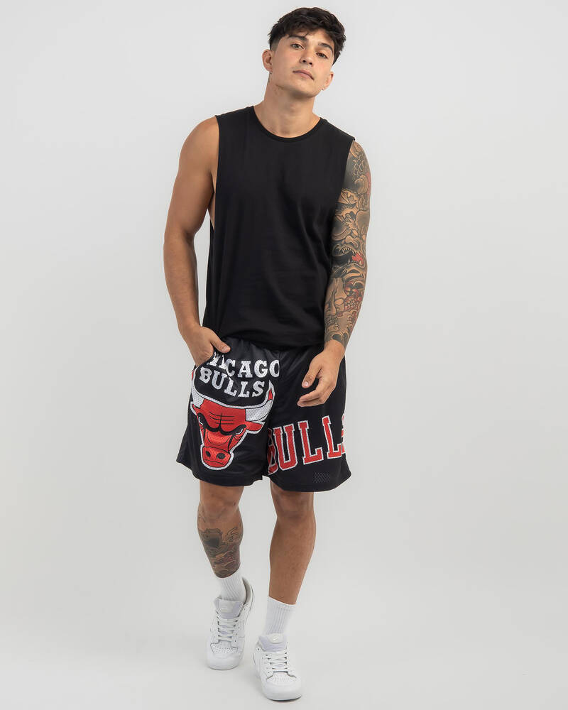 NBA Bulls Quinton Mesh Shorts for Mens