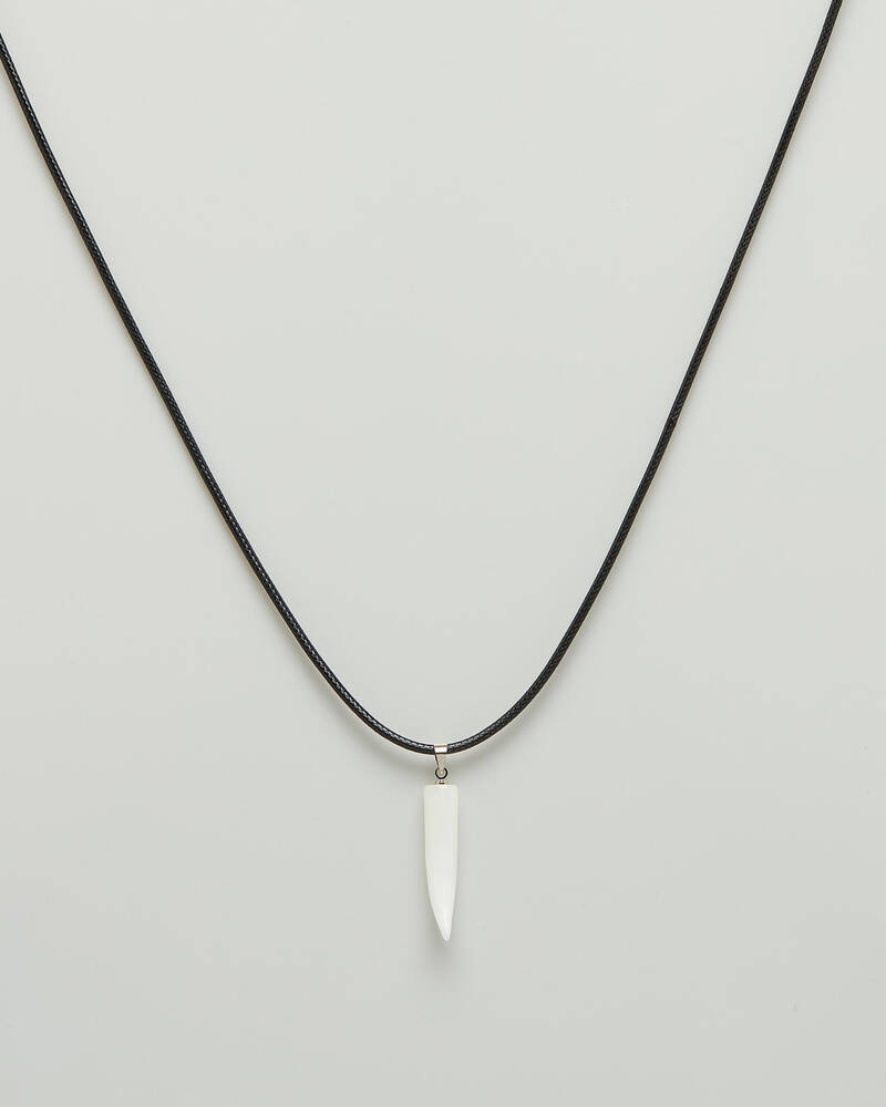REPUBLIK Crocodile Tooth Necklace for Mens