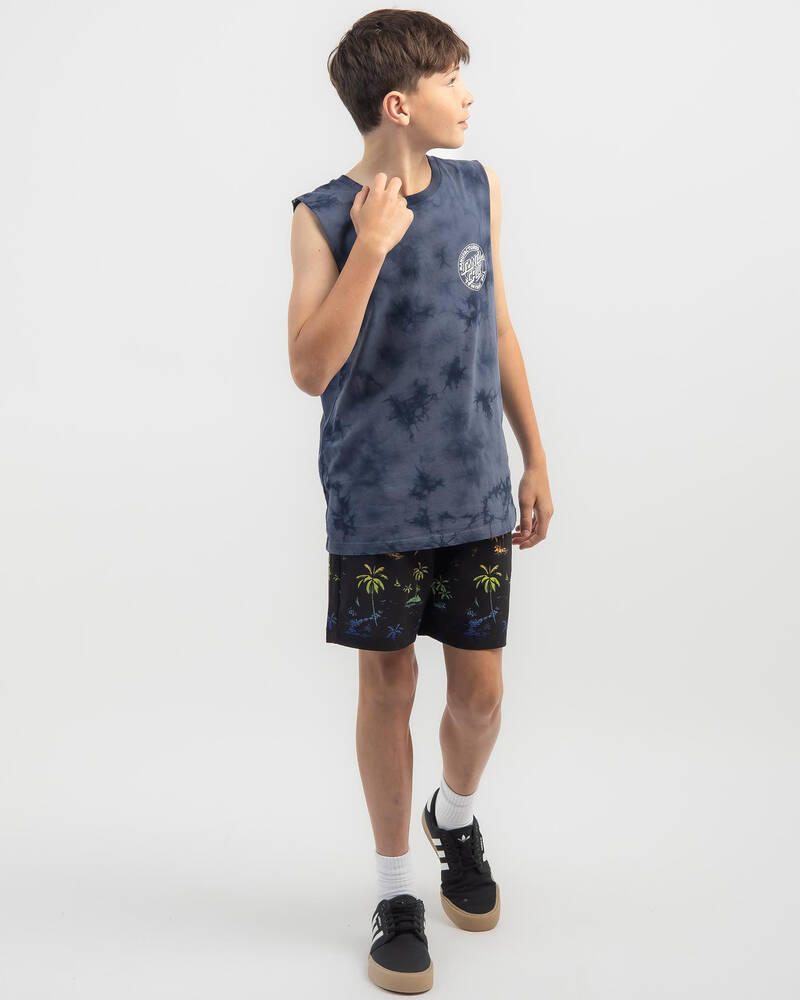 Santa Cruz Boys' MFG Dot Muscle Tank for Mens