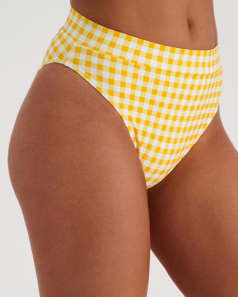 Topanga Gigi Gingham Bikini Bottom for Womens