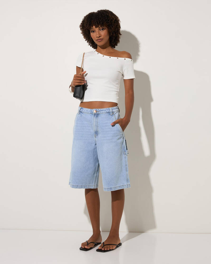 DESU Avril Denim Jorts for Womens