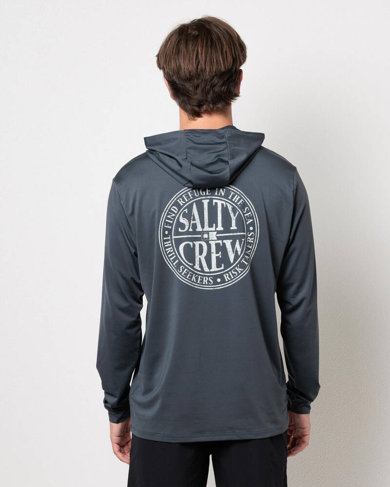 Salty Crew Global Hood Sunshirt for Mens