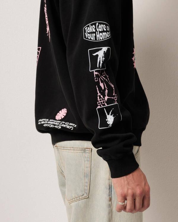 Silent Theory Everything Crew Sweatshirt for Mens