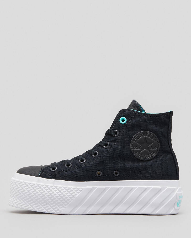 Converse Womens Chuck Taylor Extra HI Platform Shoes for Womens