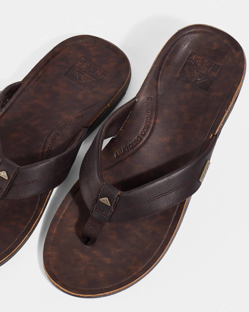 Reef Leather Offshore Thongs for Mens
