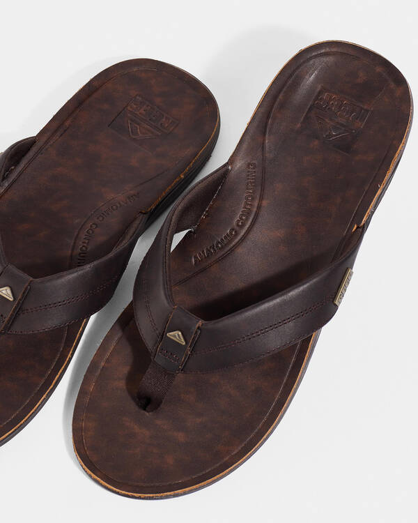 Reef Leather Offshore Thongs for Mens