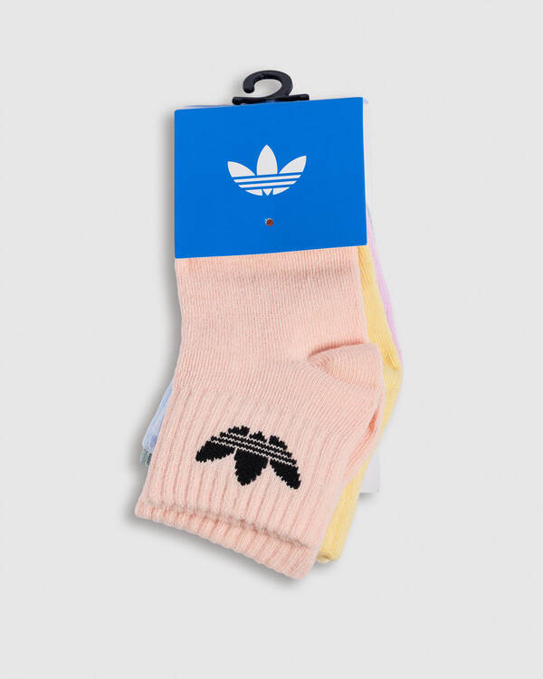 adidas Toddlers' Socks 6 Pack for Unisex