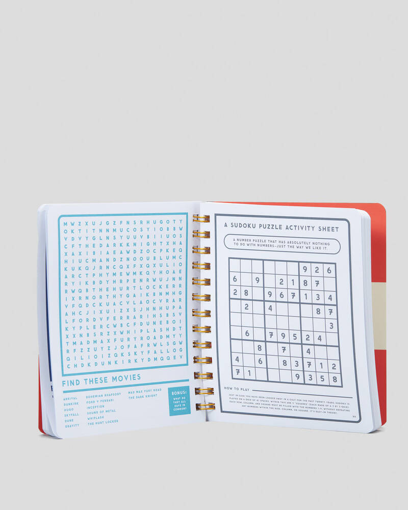 Get It Now Beyond Bored Adult Activity Book for Unisex