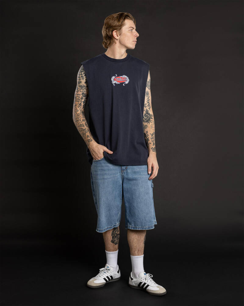 Thrills Decisions Merch Fit Muscle Tank for Mens