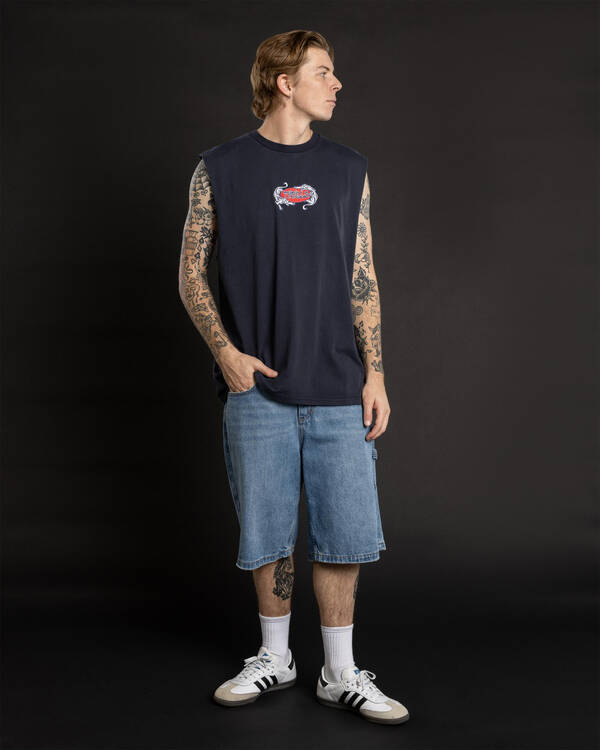 Thrills Decisions Merch Fit Muscle Tank for Mens