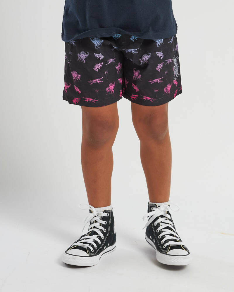 Salty Life Toddlers' Prehistoric Elastic Waist Shorts for Mens