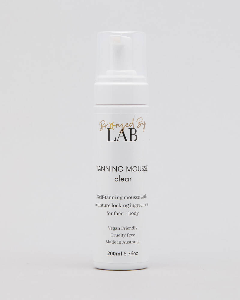 Bronzed By Lab Clear Tanning Mousse for Unisex
