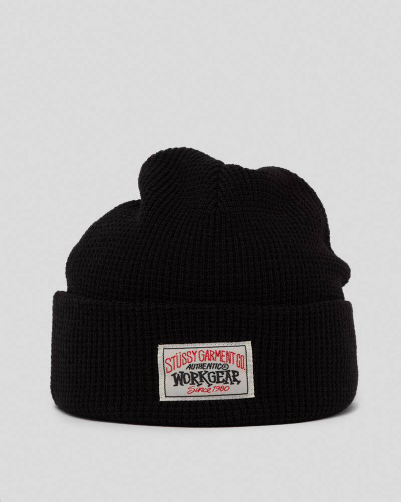 Stussy Workgear Waffle Beanie for Mens