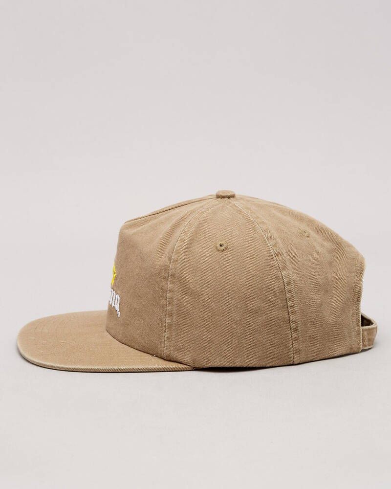 Corona Woven 5 Panel Cap for Mens image number null