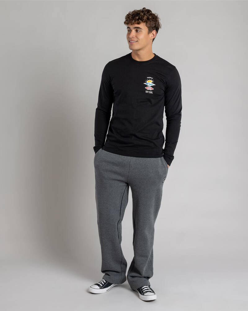 Rip Curl Search Icon Long Sleeve T-Shirt for Mens