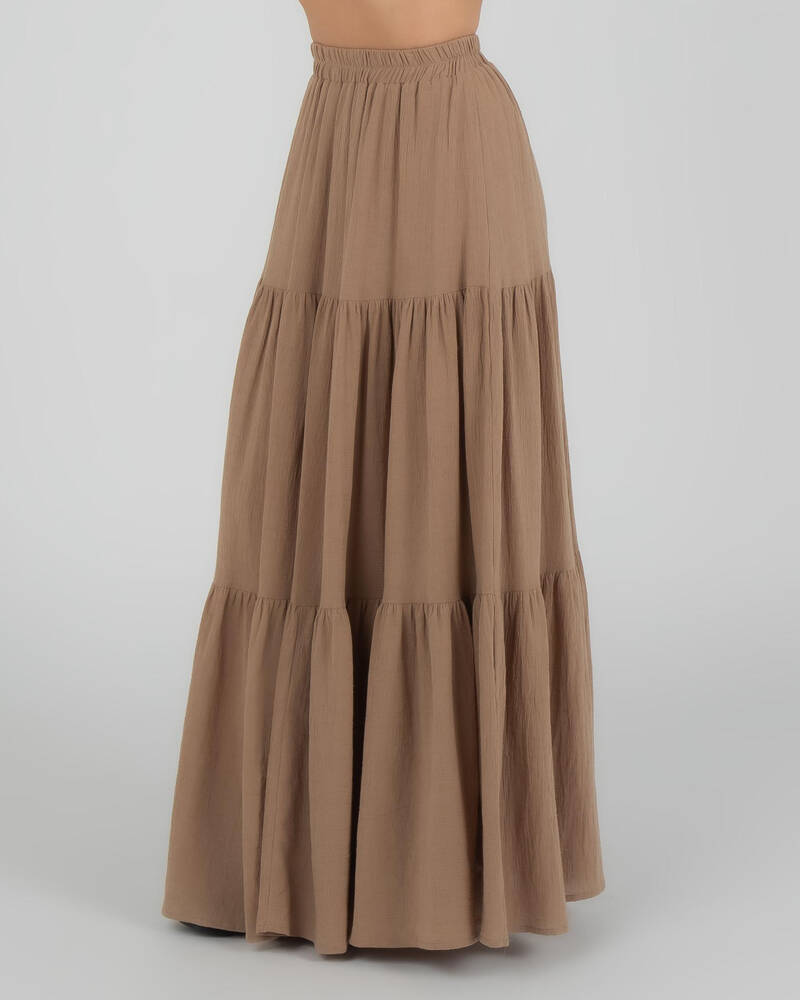Mooloola Dusk Maxi Skirt for Womens