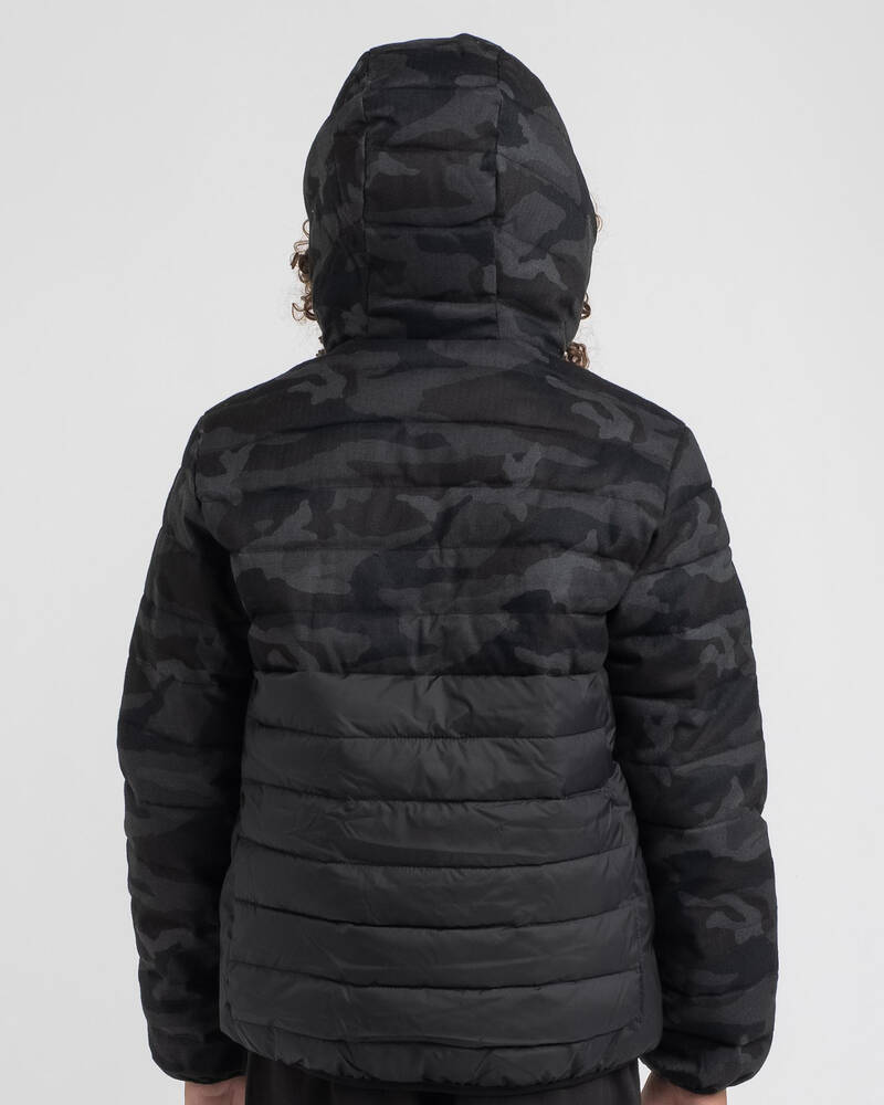 Quiksilver Boys' Scaly Mix Hooded Jacket for Mens