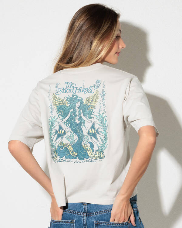 Rusty Angel Siren Boxy Tee for Womens