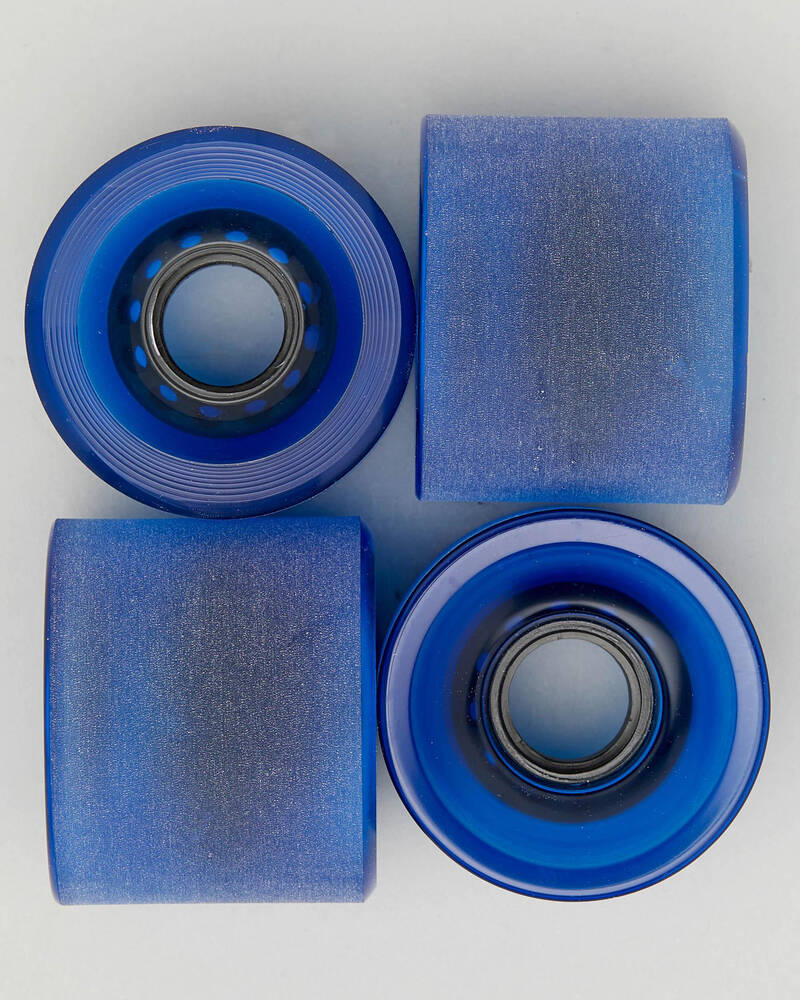 Get It Now Blue 62mm Cruiser Wheel Pack for Unisex