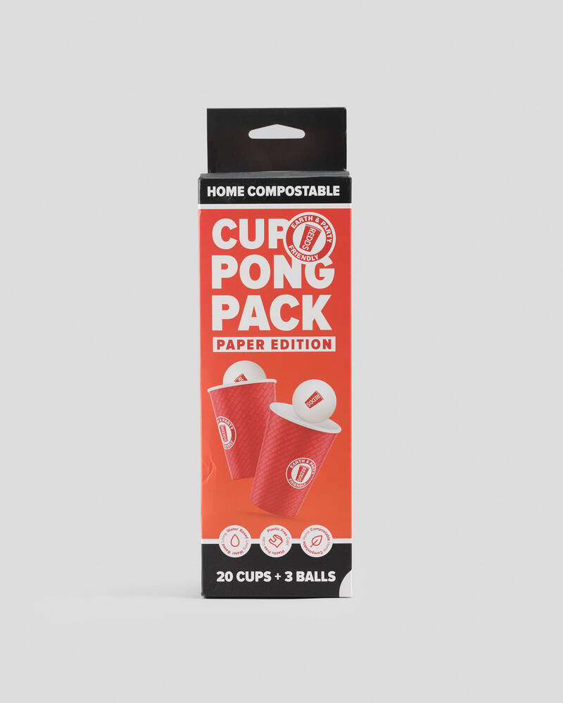 Get It Now paper Cup Beer Pong Pack for Unisex
