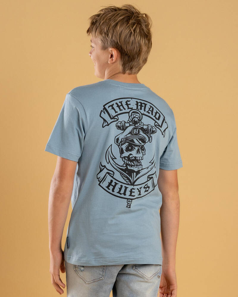 The Mad Hueys Boys' Sailor Anchor T-Shirt for Mens