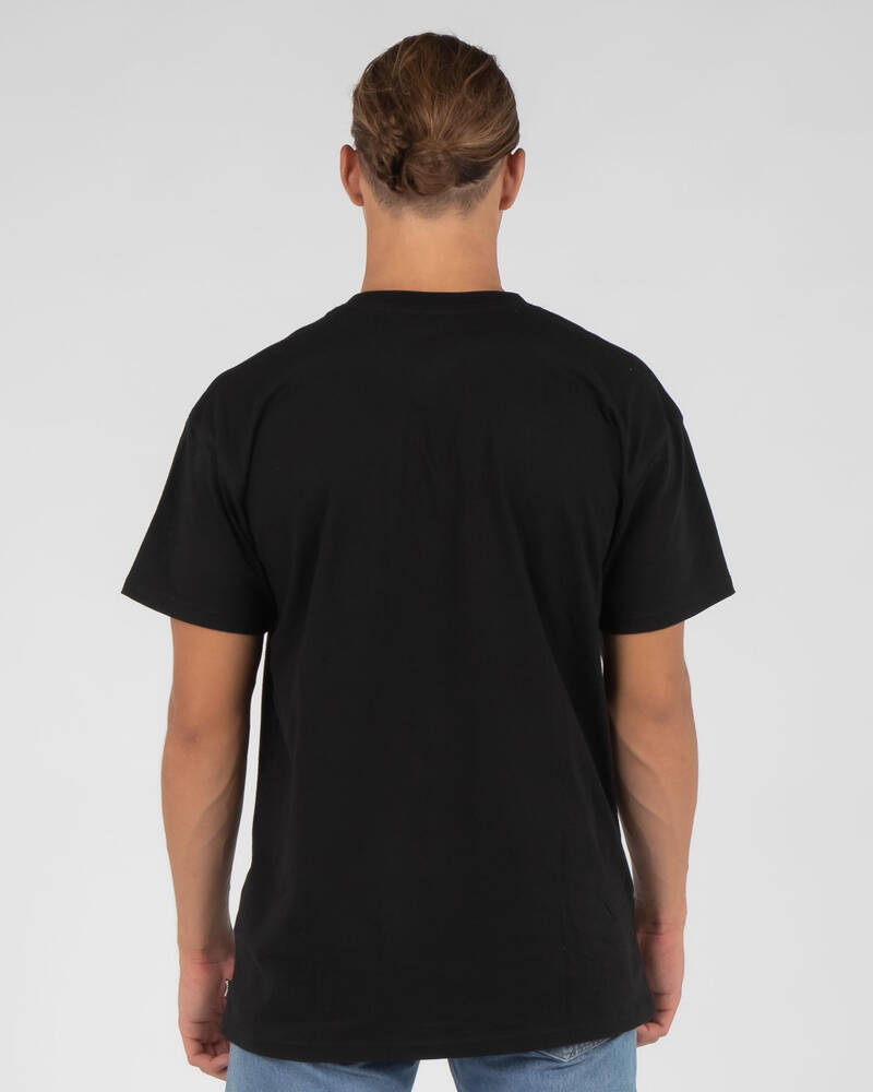 Shop Billabong Solid Blank T-Shirt In Black - Fast Shipping & Easy ...
