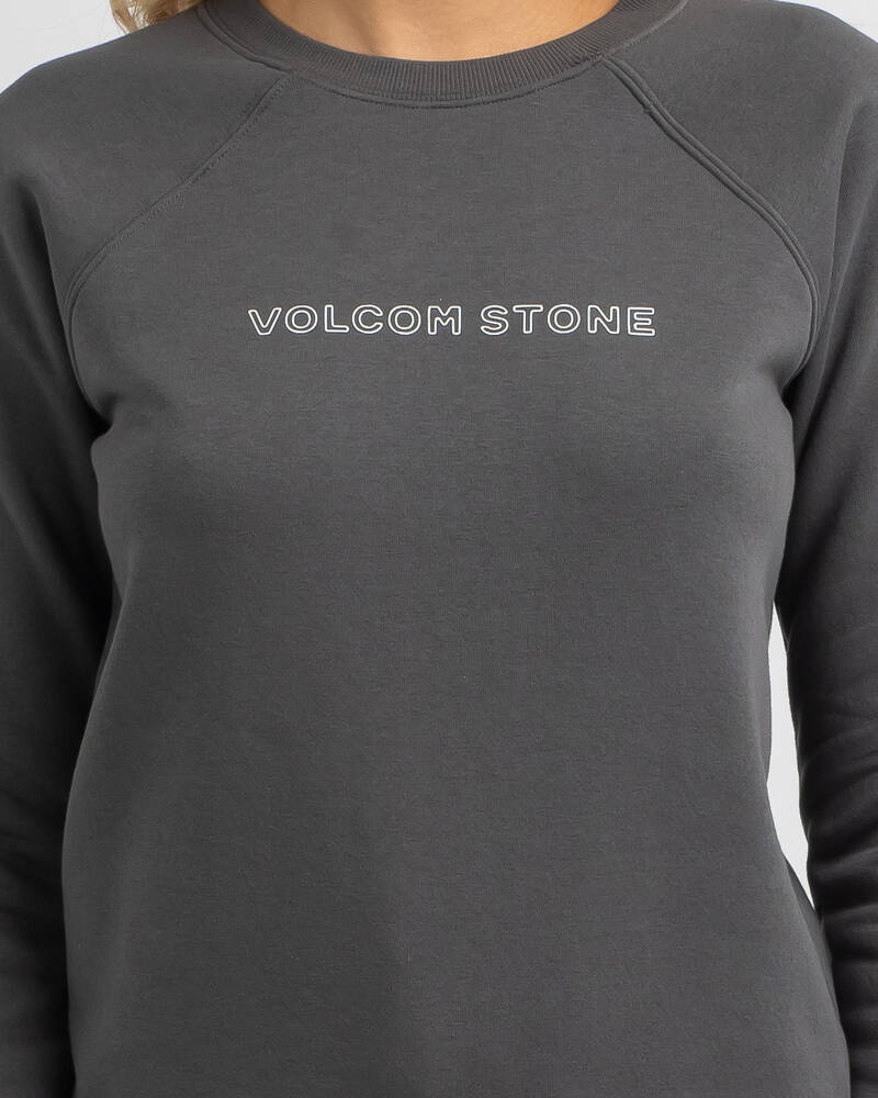 Volcom Get More Crewneck Sweatshirt for Womens