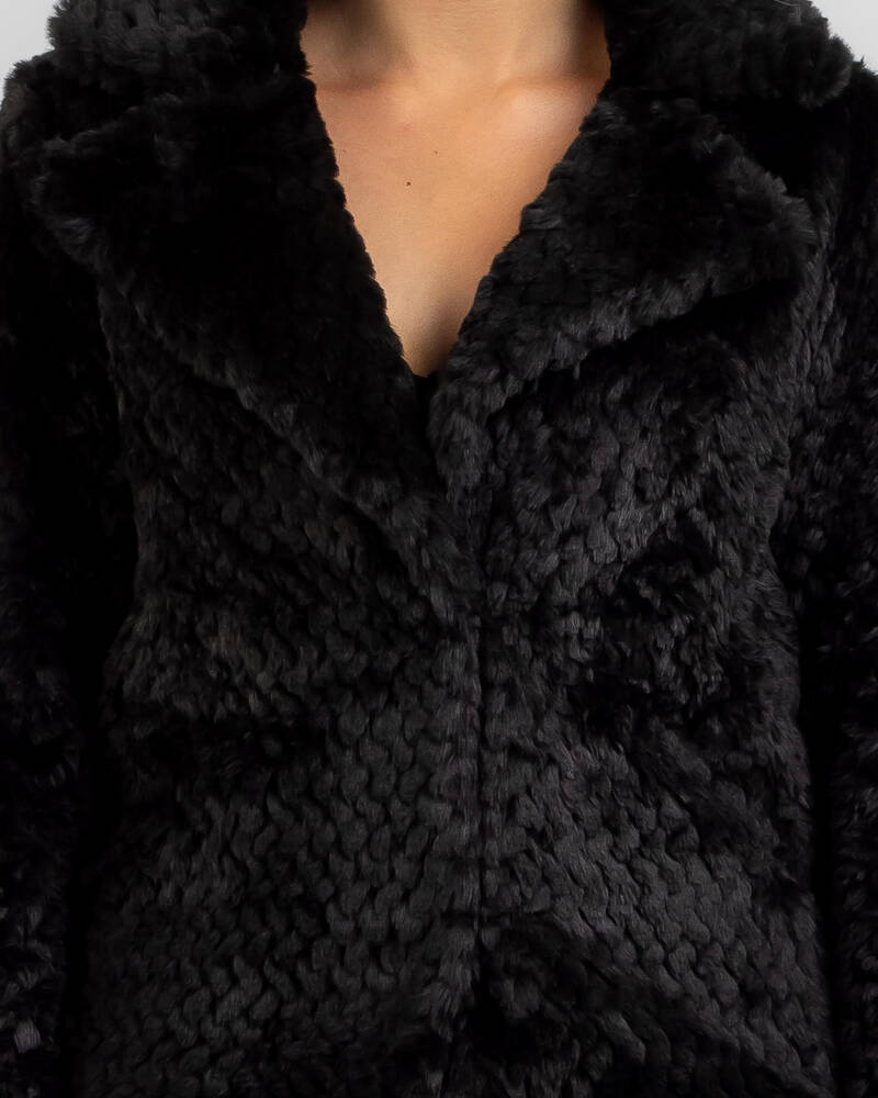 Mooloola Bradshaw Faux Fur Jacket for Womens