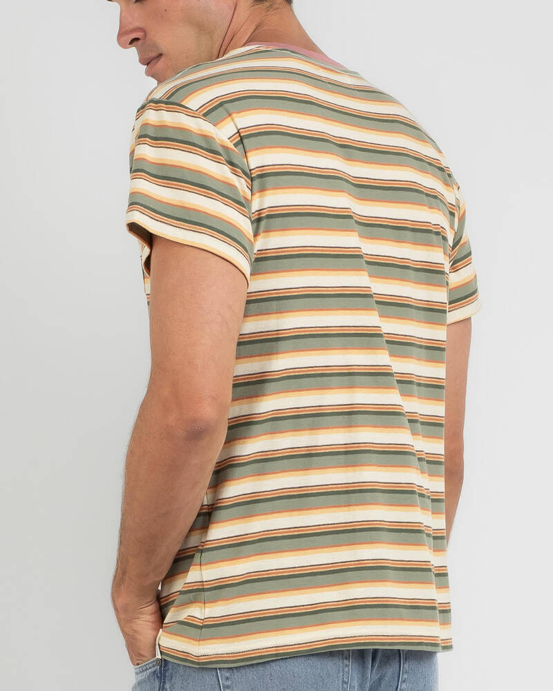 The Critical Slide Society Lewie Stripe T-Shirt for Mens