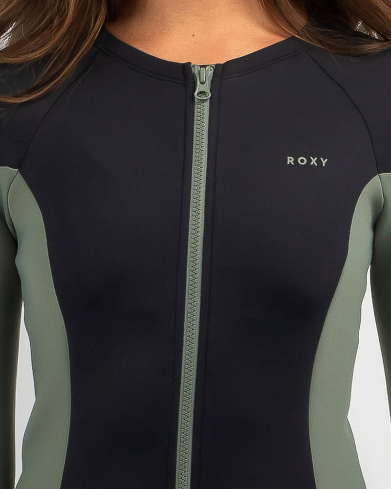 Roxy Pro Wave Long Sleeve Rash Vest for Womens