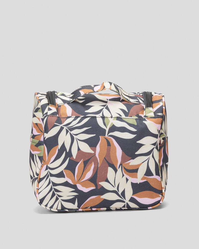 Billabong Travel Beauty Makeup Case for Womens