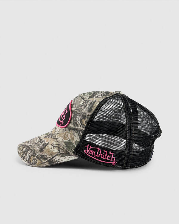 Von Dutch Eyecamo Trucker Cap for Unisex